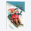 « rétro christmas i », impression sur toile-32791347-72131685-72131692