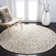 Jamon Martha Stewart Hand Tufted Wool/Viscose Animal Print Rug in Sharkey gray
