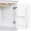 Meuble-lavabo autoportant 30 po avec lavabo, panneau de fibres à densité moyenne et structure en bois, 1 tiroir séparateur et 2 portes à fermeture en douceur (double tablette sur la porte)-1630805258