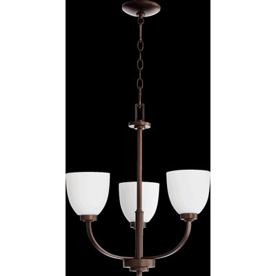 Lustre classique / traditionnel à 3 lumières Cariad