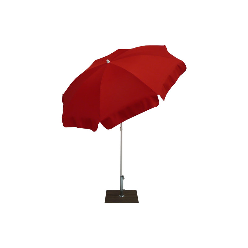 Harrietstown 190cm Tilt Market Parasol, Red