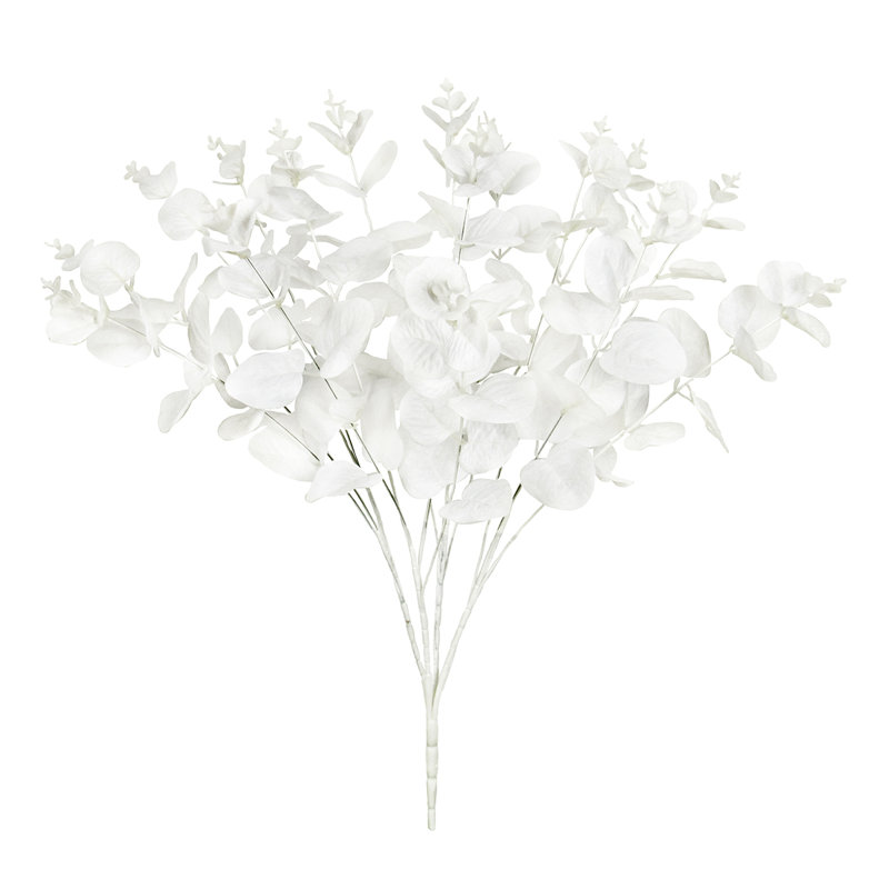 Eucalyptus artificiel 18 po, Blanc
