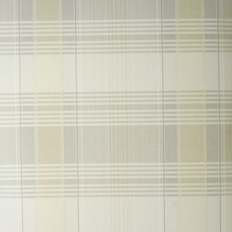 Rouleau de papier peint à carreaux classique , Caramel