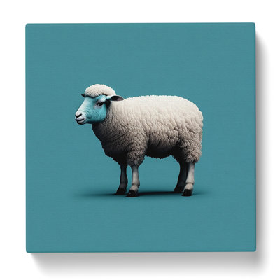 Sheep Minimalism - No Frame Print