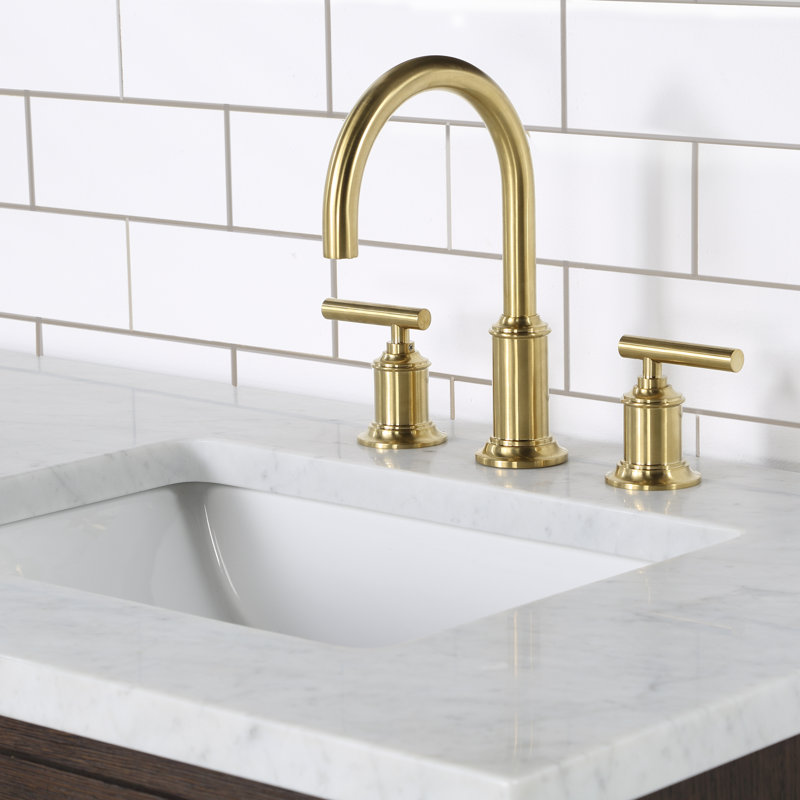 Chestnut 72" Carrara White Marble Countertop Bath Vanity with Faucet, Brown Oak