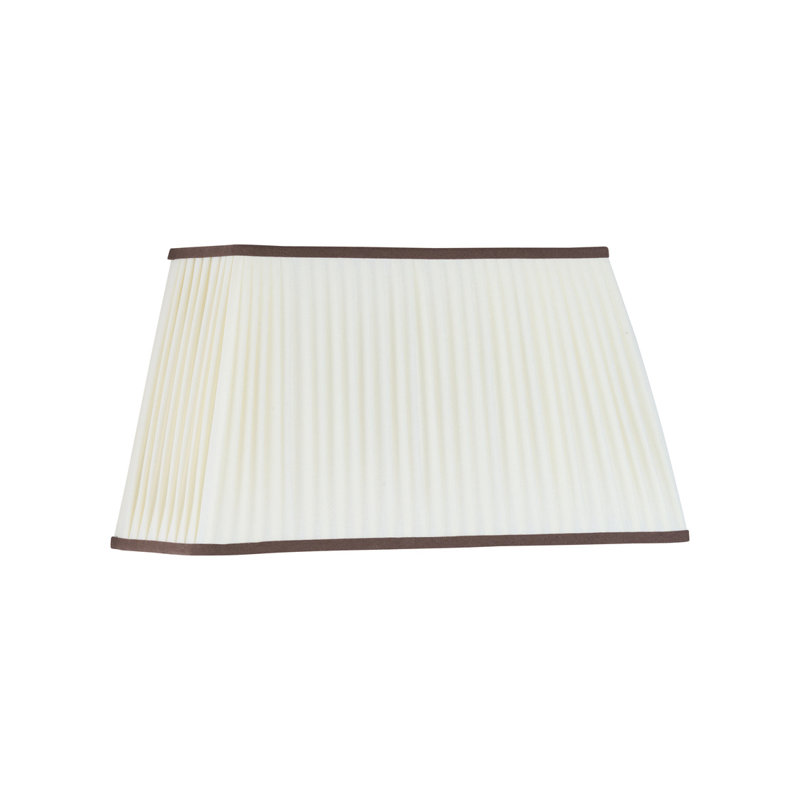 Amanda Lindroth Rectangle Flush Mounted Sconce, Brown