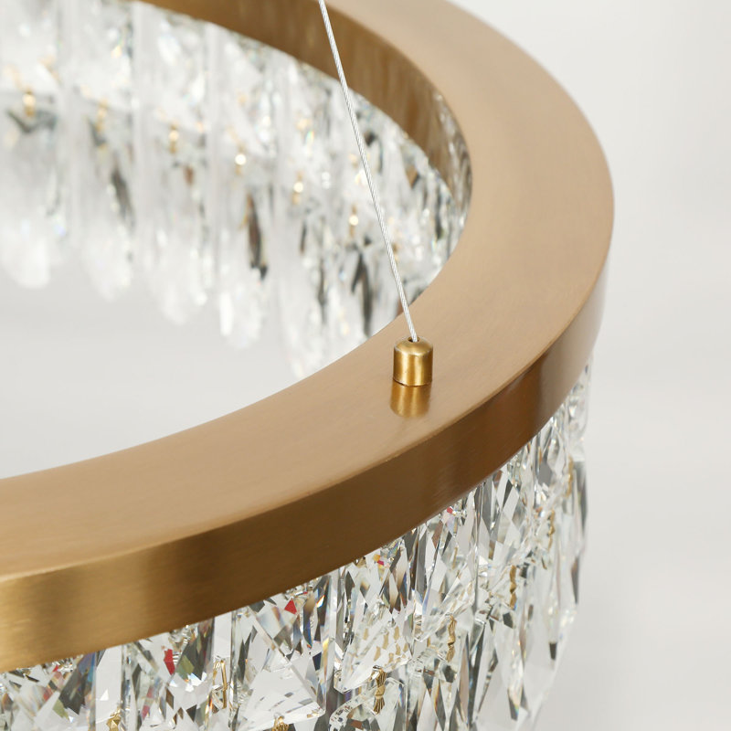 Lustre tambour 1 lumière DEL Jeorgina