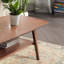 Table basse en noyer massif, bureau / table basse à double usage, avec tablette de rangement, facile à assembler-479723351
