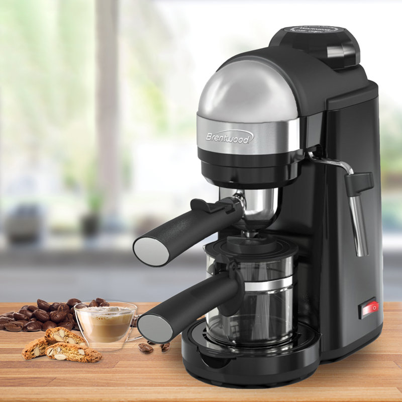 Machine à espresso et cappuccino Ga-135bk, noir