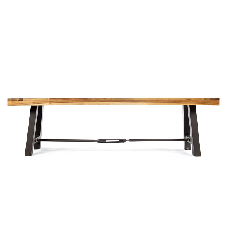 Banc de pique-nique en teck Testwuide, Rustic