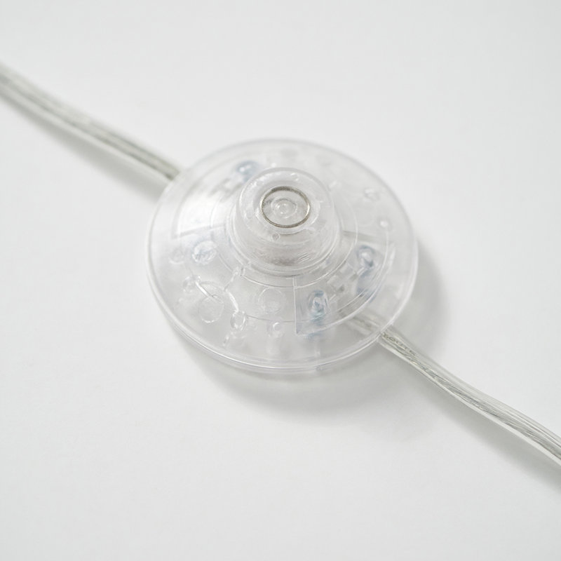 Lampe sur pied à DEL 60 po avec abat-jour tambour en tissu blanc Montage Modern, ampoule incluse, Or rose, Blanc