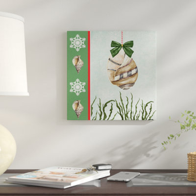 «Christmas Coastal IV», impression sur toile