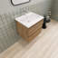 Meuble-lavabo flottant moderne simple Alcester Ivy Bronx-821752246