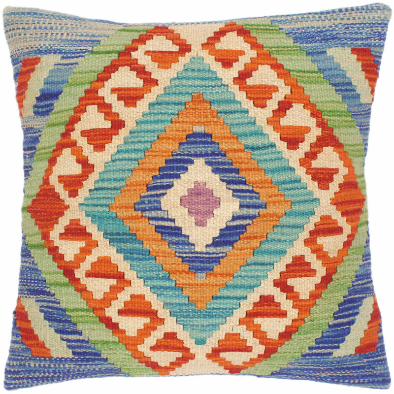 Housse et insert de coussin en laine tissé à la main Shabby Elegance