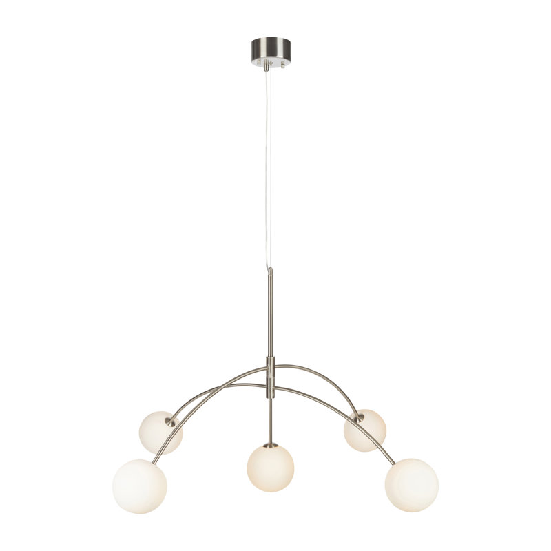 Runion 5 - Light Sputnik Chandelier, Steel