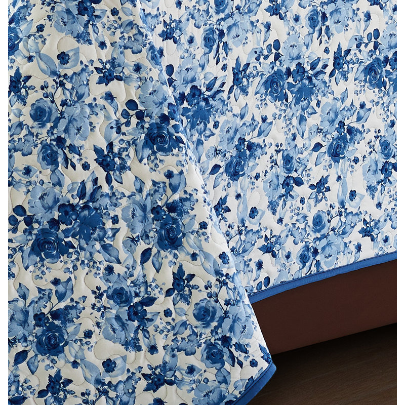 Ensemble de surfaces réversibles Saulsbury, Courtepointe simple et 1 taie décorative