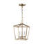Finnegan 3-Light Dimmable Steel Geometric Lantern Chandelier-1928442493