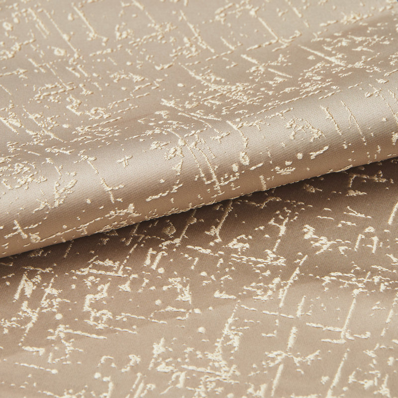 Semi Sheer Curtain Single Panel, 50" W x 84" L, Taupe