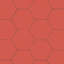 Carreau de porcelaine 9 po x 10 po Textile Hex-1270764222