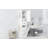 Modern Tall Storage Cabinet – Tilt-Out Compartment, Adjustable Shelves, 80LBS Capacity, Soft-Close Hinges