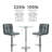 Iftu 2 - Person Pedestal Dining Set-92441568-92567546