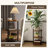 Ladonta Round End Table, 3-Tier Storage Shelves (Set of 2)-502789634-504605603-504605532