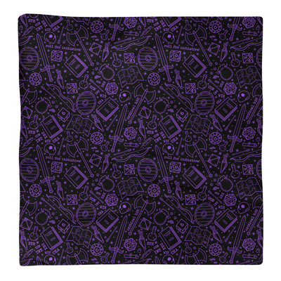 Serviette en coton à motif rpg lines