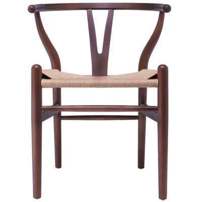 Baruti Wooden Wicker Dining Chair
