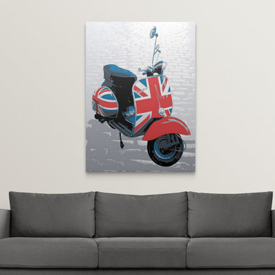 «Vespa Scooter» par Francy, impression