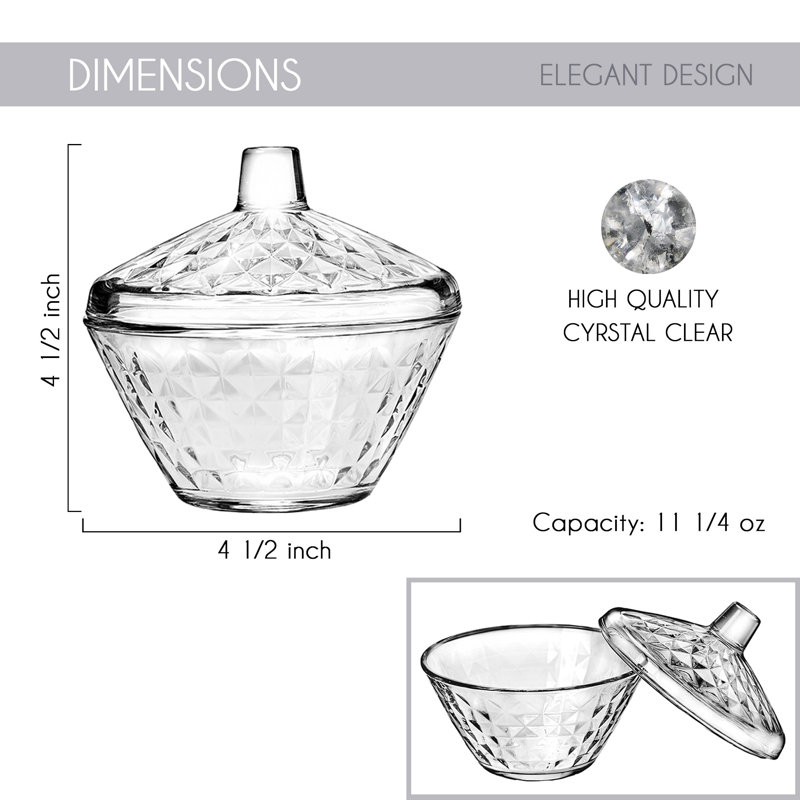 2 pintes Pot de rangement