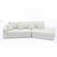Canapé-lit pliant convertible, canapé convertible 2 en 1, 3 places, rembourré, canapé de jeu pliable, tissu de velours d'agneau, salon, beige-121060132