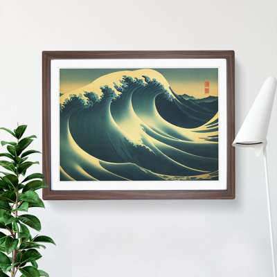 Traditional Japanese Wave Vol.3 - Single Picture Frame Print