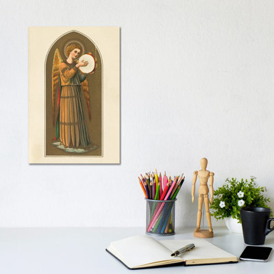 Musical Angel I - reproduction d'art murale - toile tendue