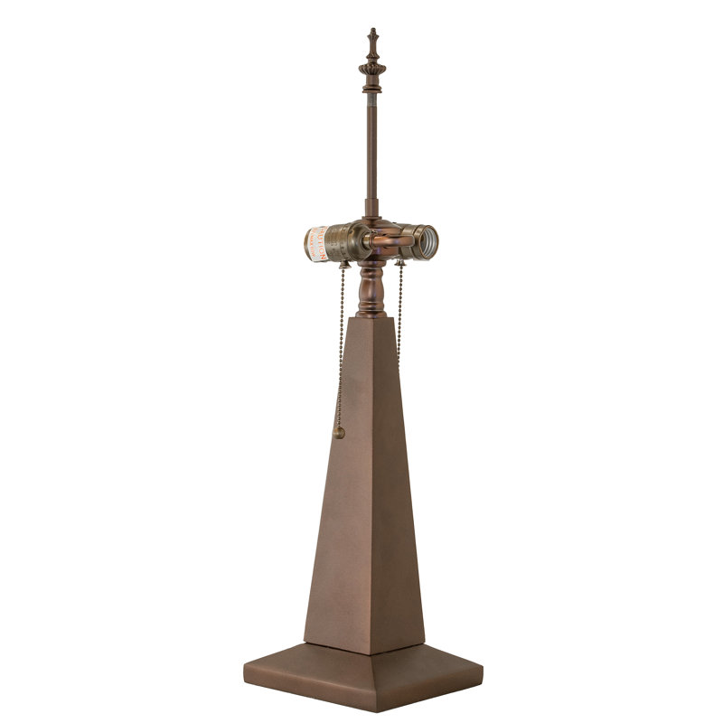 Obelisk Mission 24" High 2 Light "S" Cluster Table Lamp Base