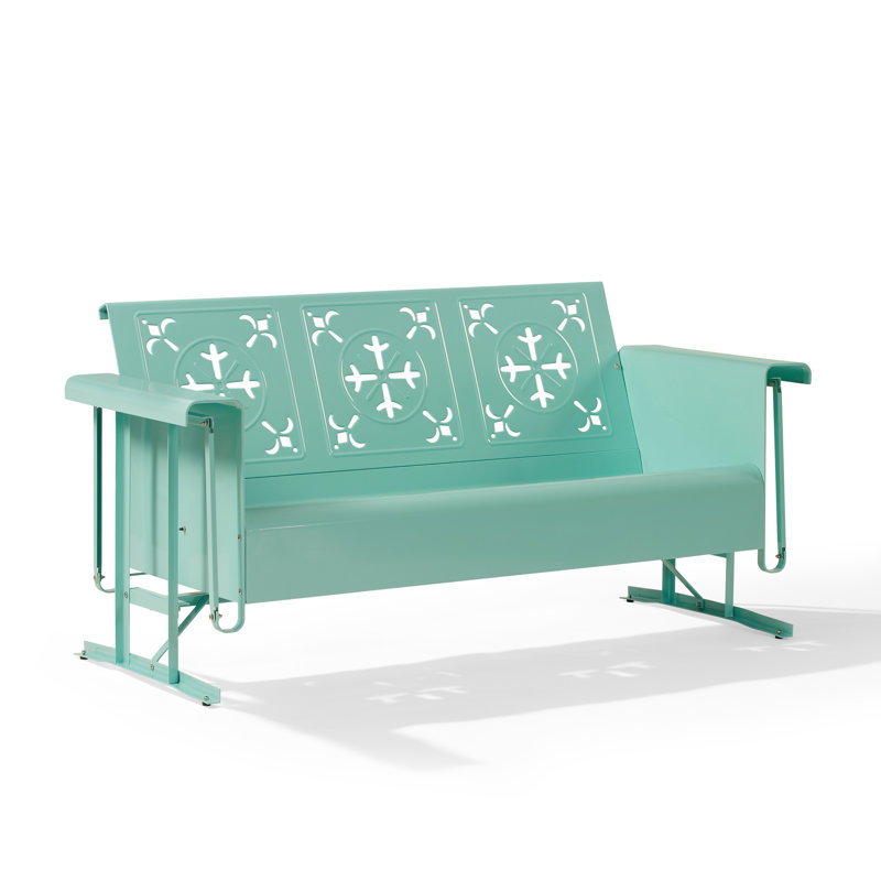 Passmore Retro Outdoor Sofa Glider