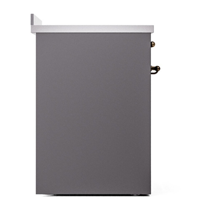 ILVE Nostalgie II 30 in Induction Range, Graphite Matte/Bronze