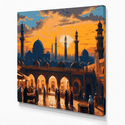 Art urbain sur toile, cités, cités, Égypte