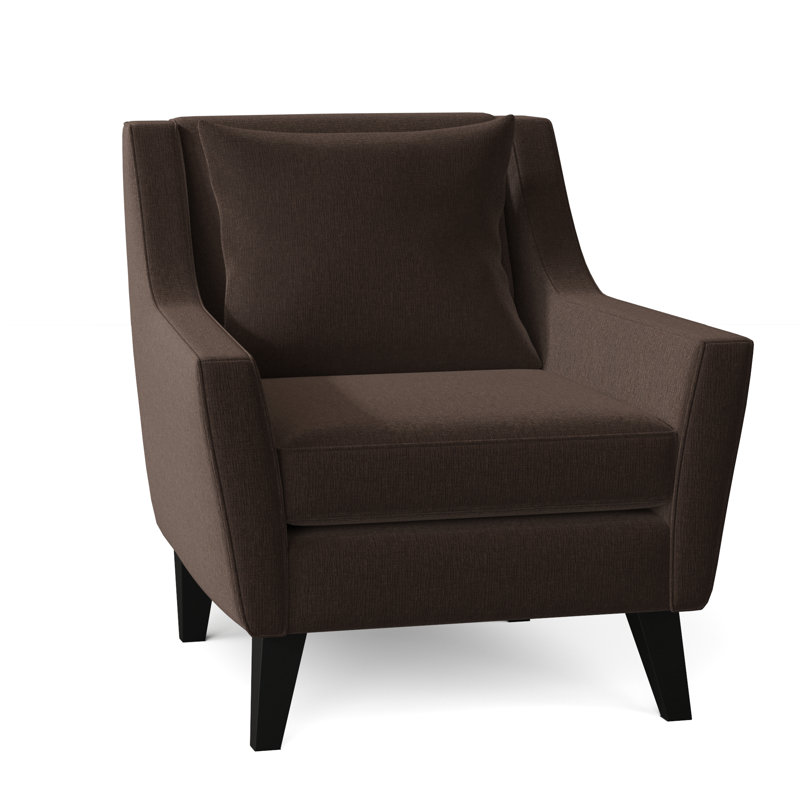Fauteuil l 33 po Gros, Chenille Heavenly Java