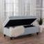 Banc de rangement rembourré en polyester Twania-203486500