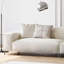 Canapé modulaire en velours blanc-1683568297