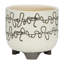 POT DE TABLE S / 2 EN CÉRAMIQUE 6/8 po, beige