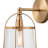 Merrick 10'' High 1-Light Sconce - Satin Brass