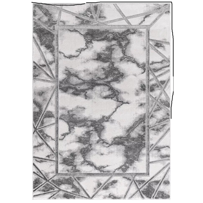 Abstract Area Rug, Rectangle 120 x 170 cm