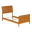 Lit de base en bois massif L piéton avec pied de lit assorti-874805679-860483176
