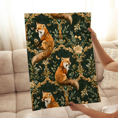 Reproduction d'art sans cadre, animaux, renard