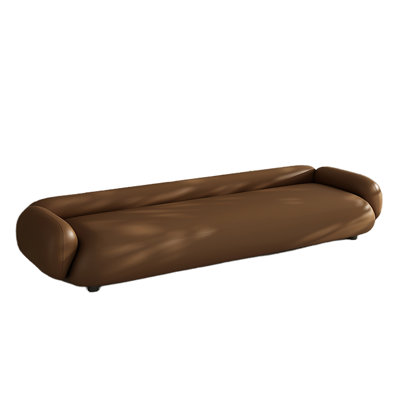 Shelice Leather Match Upholstered Bench