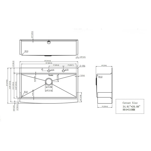 Dimensions du produit