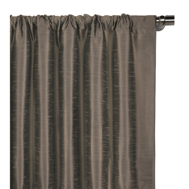Edris Room Darkening Curtain, Gold, 96" x 108"