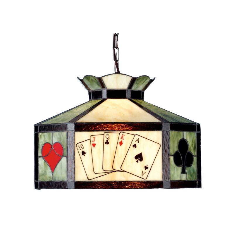 Luminaire suspendu pour dôme de table 1 lumières Priston