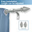 Tringle à rideaux simple Varennes-246122283-246122256
